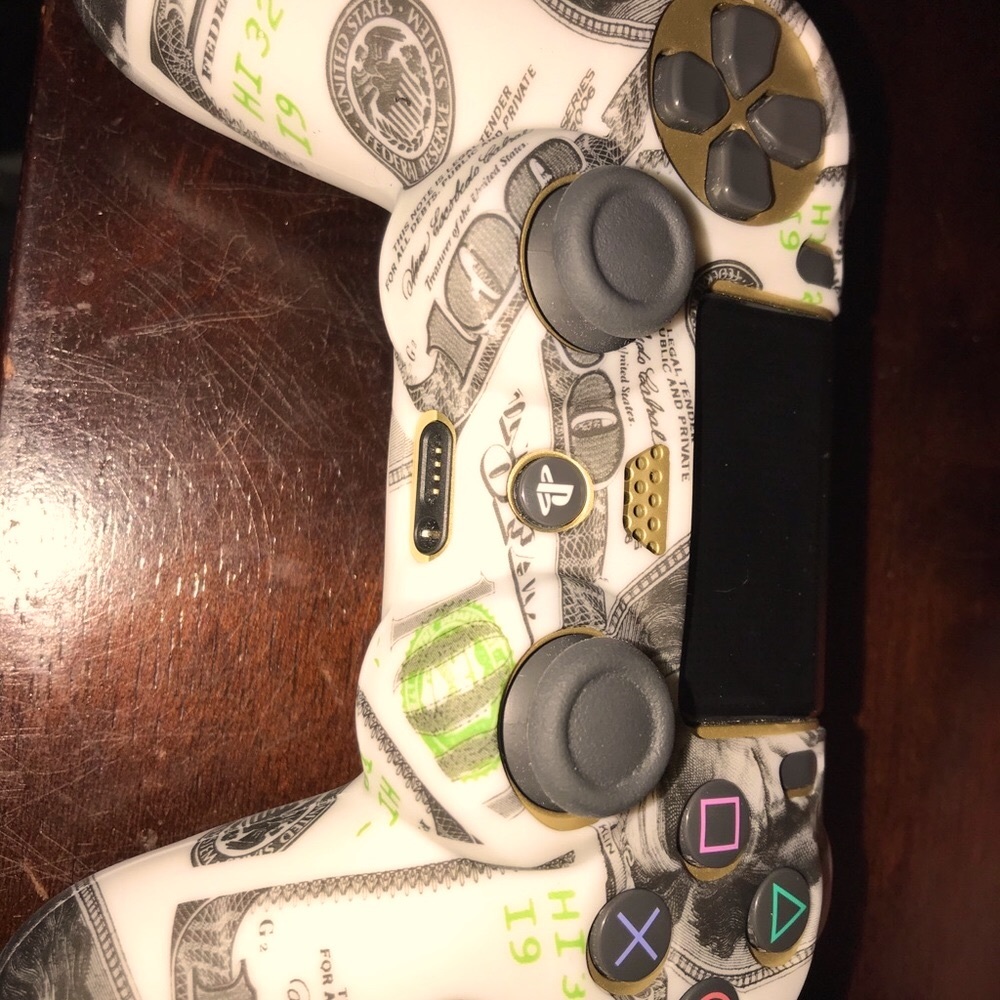 Money PS4 controller sleeve custom